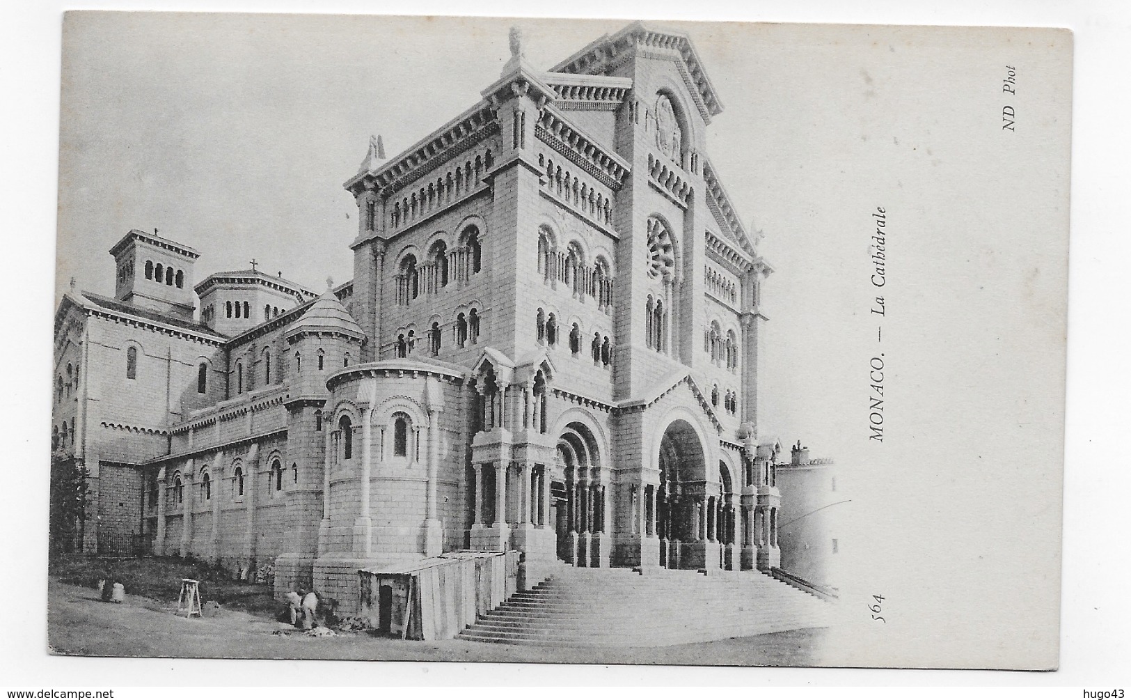 MONACO - N° 564 - LA CATHEDRALE - CPA NON VOYAGEE - Cathédrale Notre-Dame-Immaculée