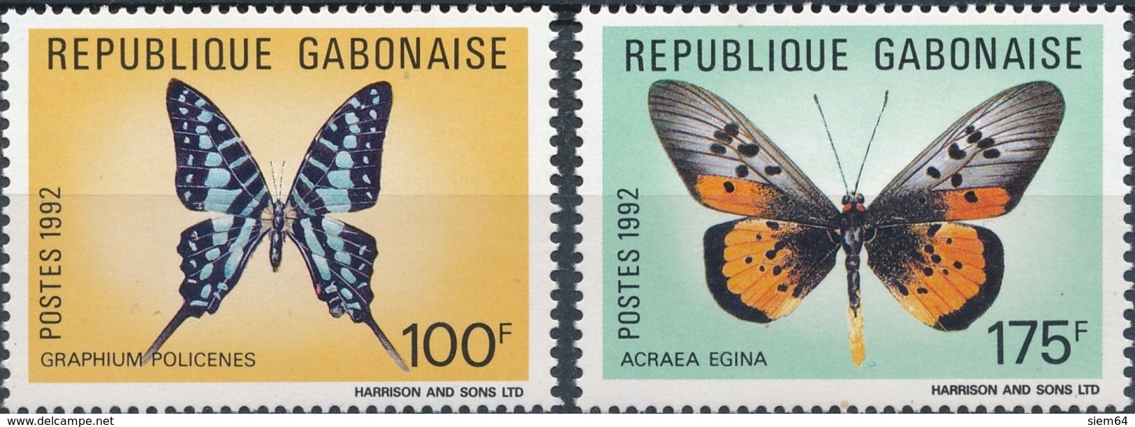 Gabon  Butterflies - Mariposas