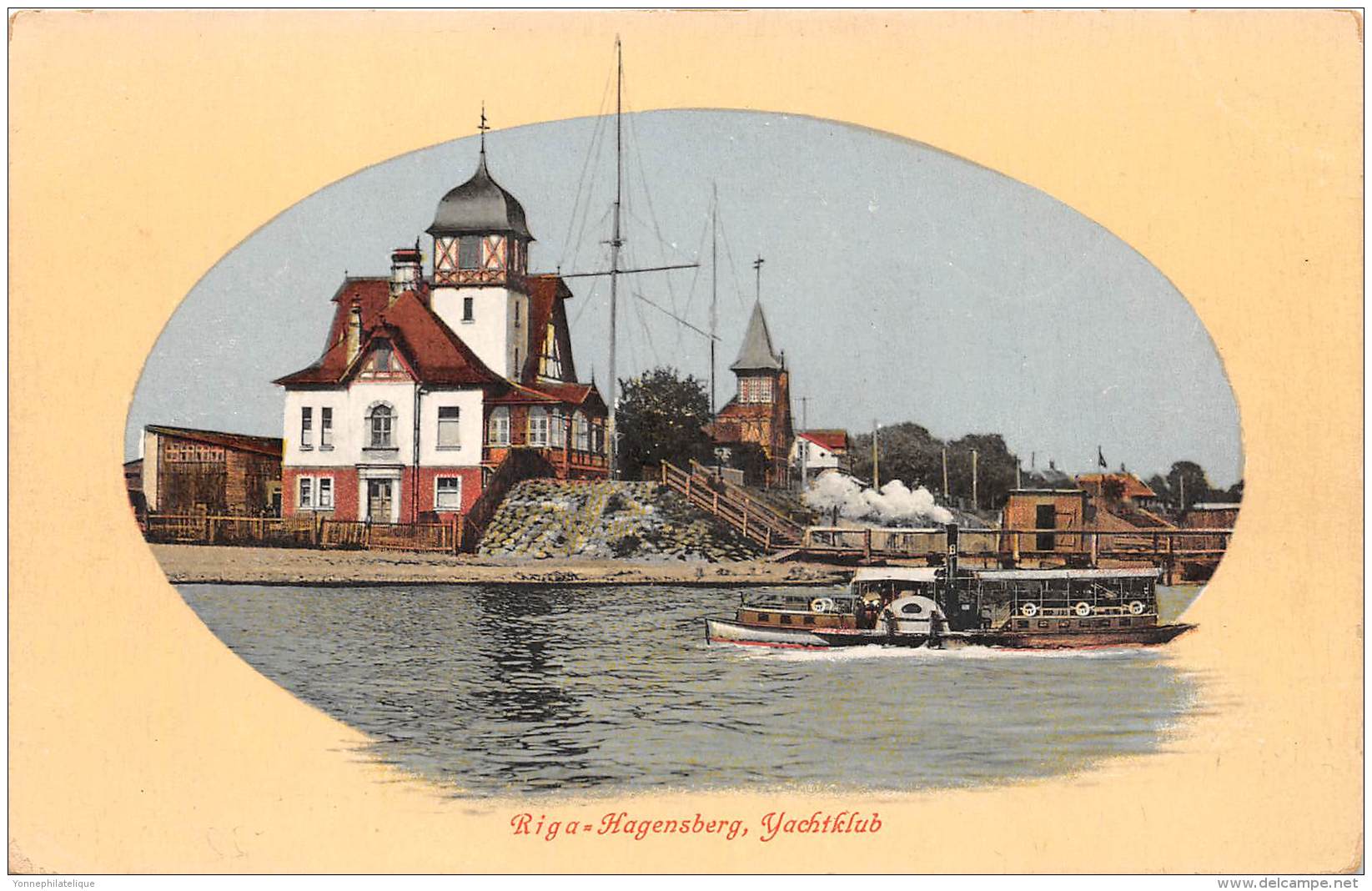 LETTONIE / Riga - Hagensberg Yachtklub - Lettonie