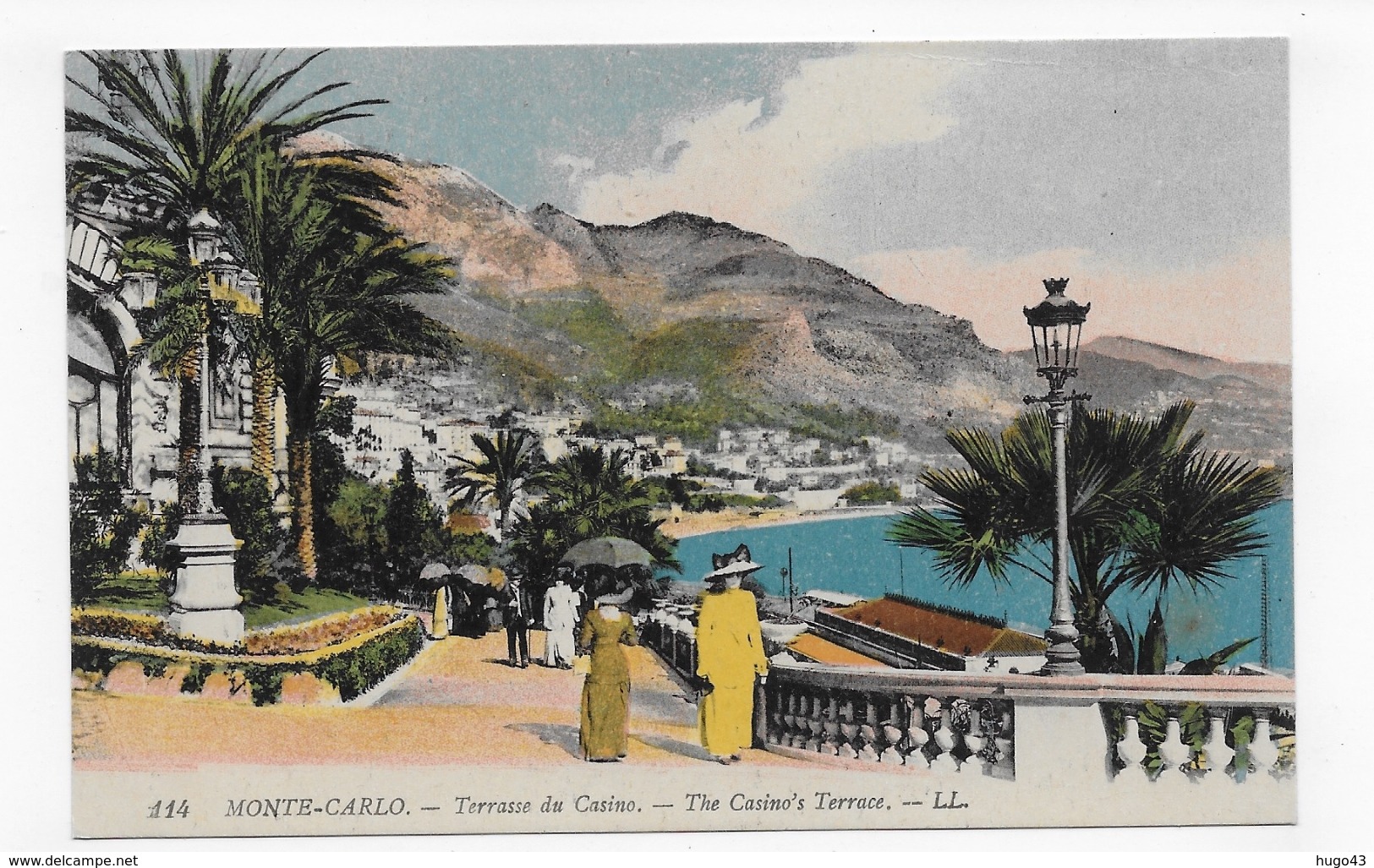 MONTE CARLO - N° 114 - TERRASSE DU CASINO - CPA NON VOYAGEE - Terrassen