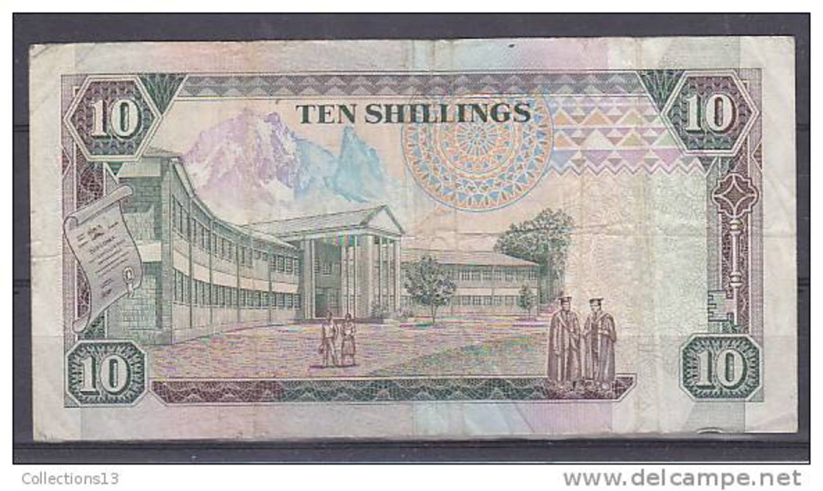 KENYA - Billet De 10 Shillings (01/07/1993) - Kenya