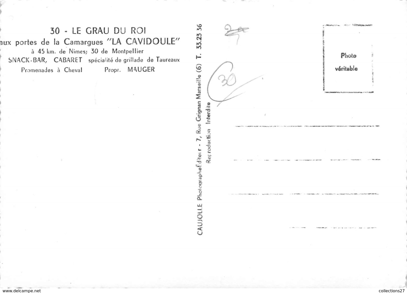 30-LE GRAU DU ROI- AUX PORTES DE LA CARMARGUES " LA CAVIDOULE " MULTIVUES - Le Grau-du-Roi