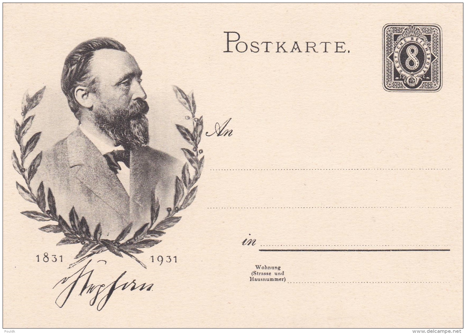 Deutsches Post Postal Stationary  - Mint  (T16-24) - Lettres & Documents
