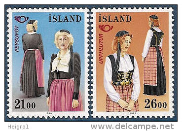 Iceland 1988 MNH/**/postfris/postfrisch Michelnr. 699-700 - Nuevos