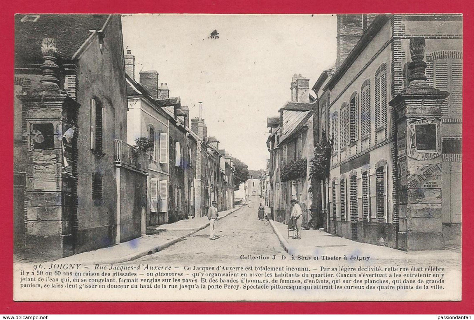 CPA Joigny - Rue Jacques D'Auxerre - Joigny