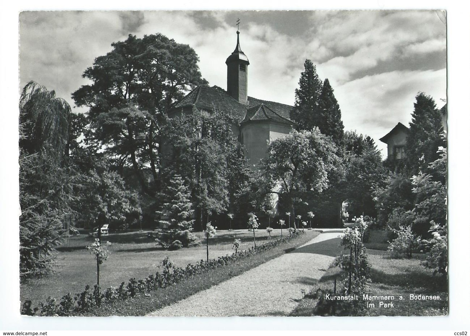 Kuranstalt Mammern Am Bodensee Im Park 1962 - Mammern