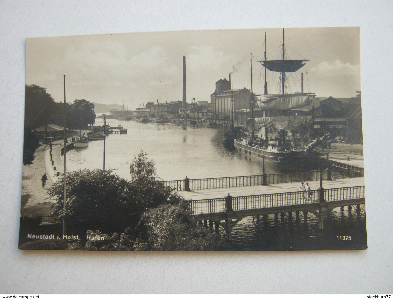 NEUSTADT ,   Schöne Karte Um 1928, Segelschiff - Neustadt (Holstein)