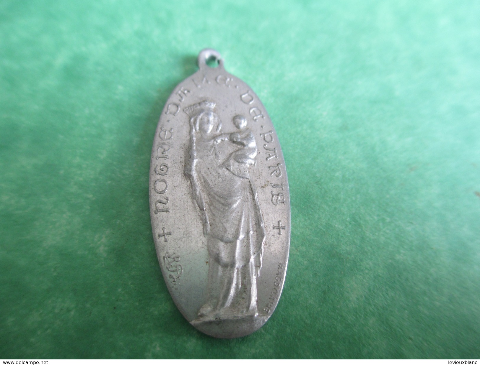 Médaille Religieuse Ancienne/Notre Dame De Paris/Magdelaine/Cathédrale De ND/Soyez Notre Gardienne/Début XXéme   CAN 330 - Religion &  Esoterik