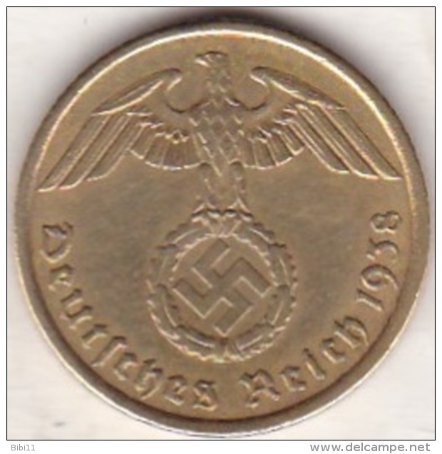 ALLEMAGNE . 10 REICHSPFENNIG 1938 A (BERLIN) - 10 Reichspfennig