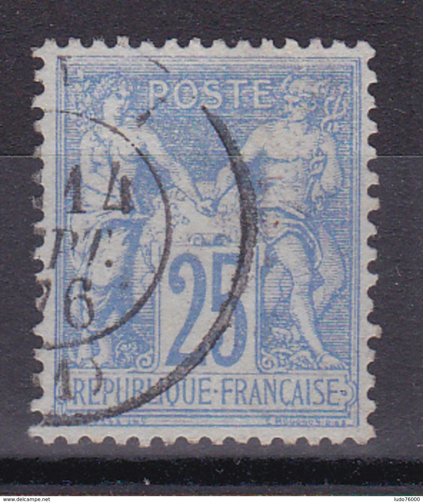 D 216 / SAGE N° 68 OBL COTE 90&euro; - 1876-1878 Sage (Type I)