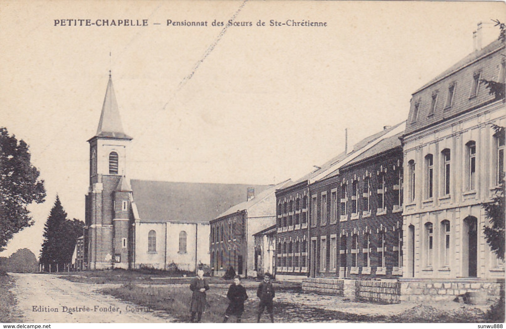 Petite-Chapelle - Pensionnat Des Soeurs De Ste-Chrétienne (animée, Edit. Destrée-Fonder) - Couvin