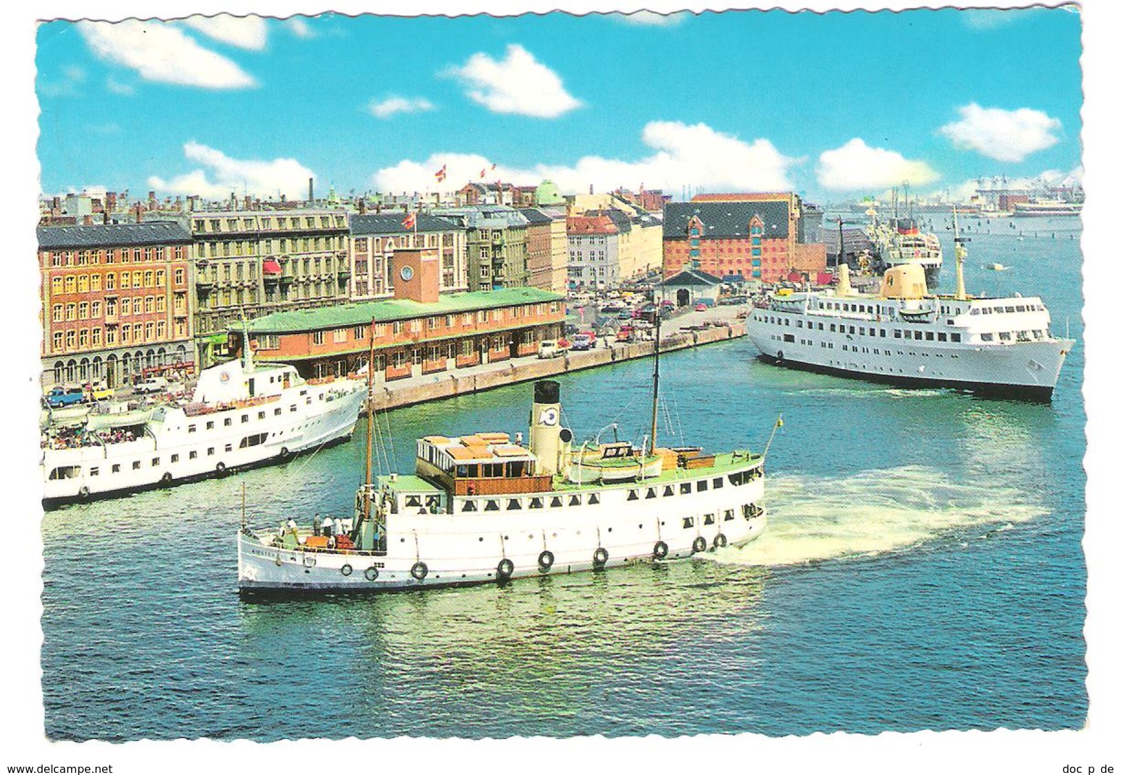 Denmark - Kobenhavn - Hafen - Harbour - Port - Ship - Dampfer - Schiff - Steamers