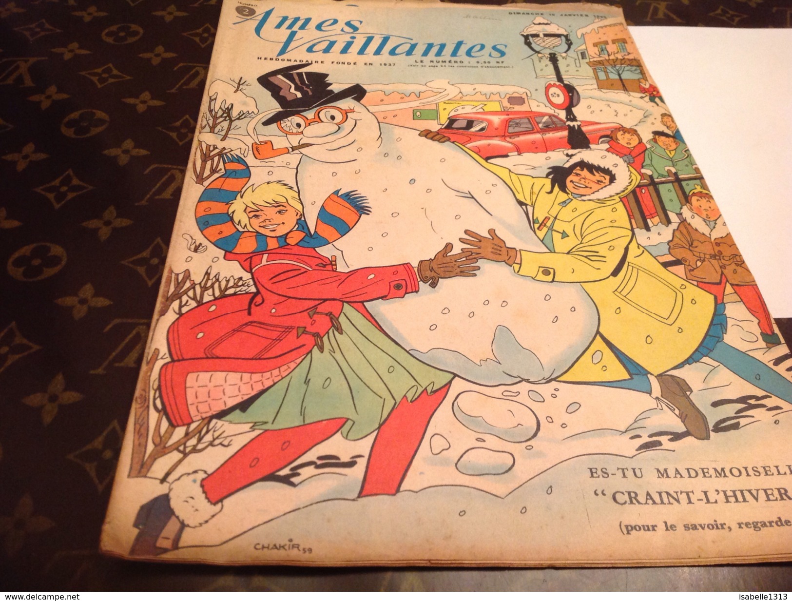 ÂMES VAILLANTES Magazines-et-periodiques-autre-magazines/ames-vaillantes 1960 - Autre Magazines