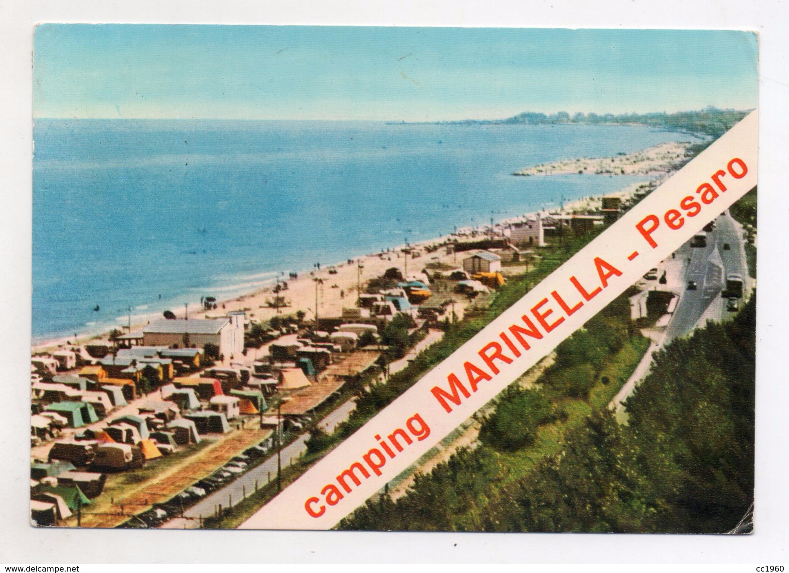 Pesaro - Camping Marinella - Viaggiata Nel 1973 - (FDC4511) - Pesaro