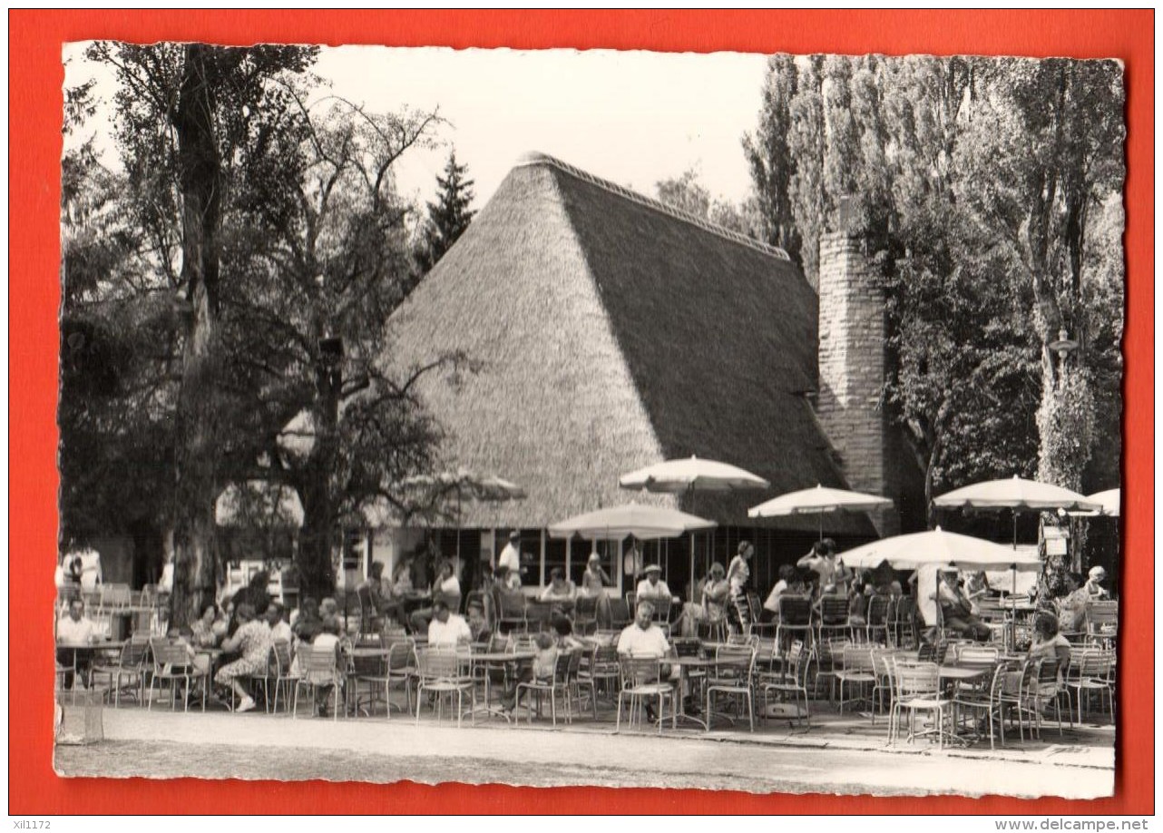 IBV-16  Park Im Grüene Rüschlikon ZH. Gelaufen In 1968. Terrasse Restaurant. Gross Format. - Rüschlikon