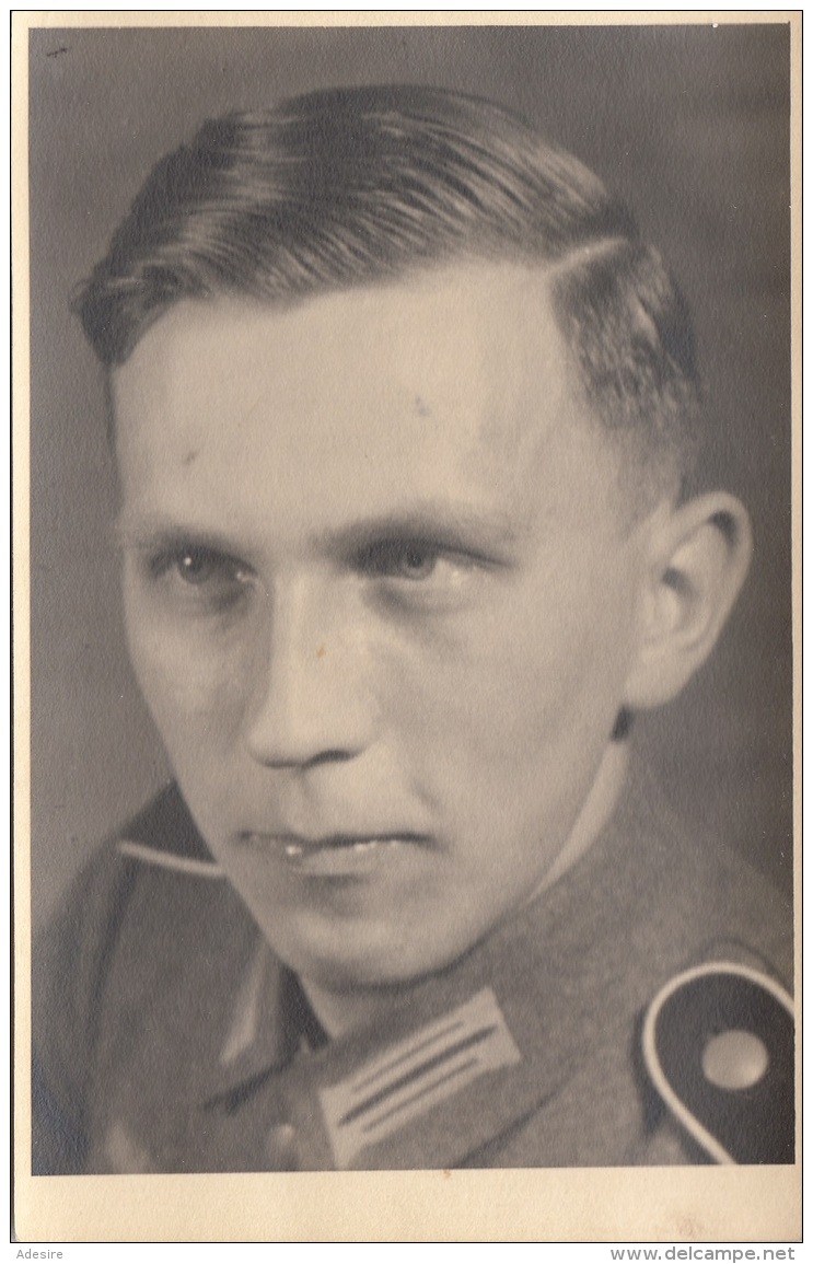 Junger Soldat 1938, Fotokarte - Militaria