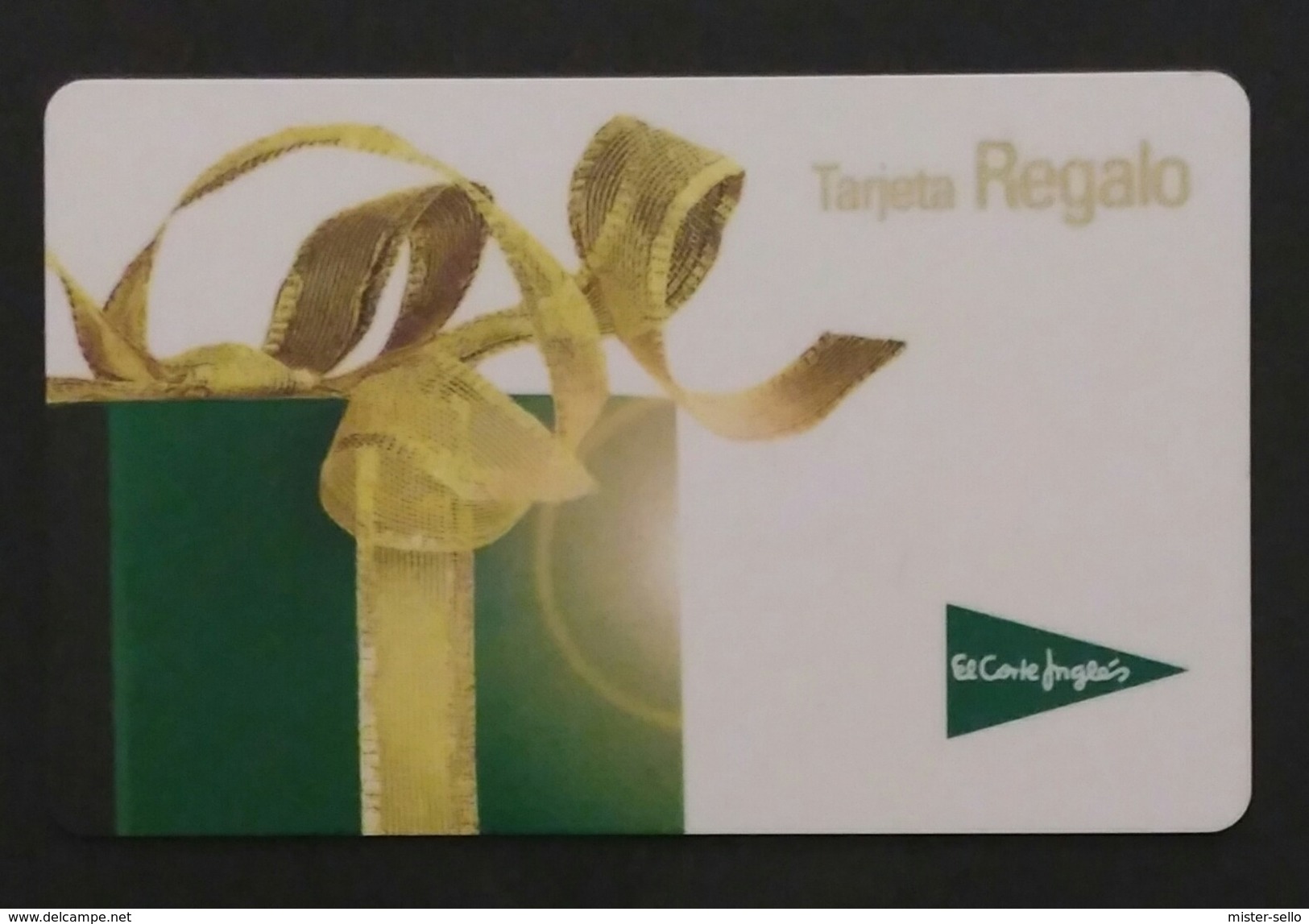 TARJETA REGALO EL CORTE INGLÉS. USADO - USED. - Tarjetas De Regalo