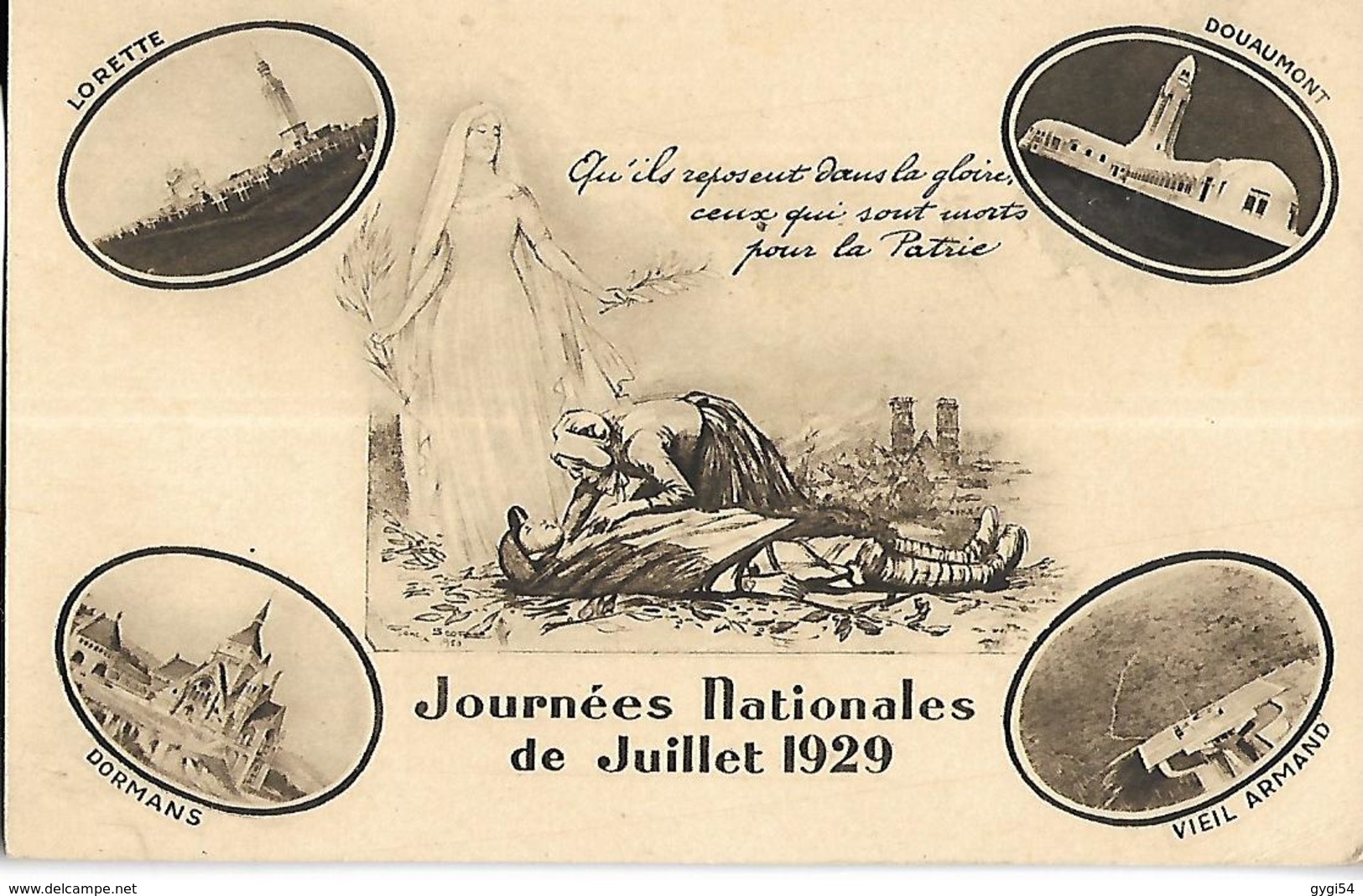 Journées Nationales De Juillet 1929 - Manifestations