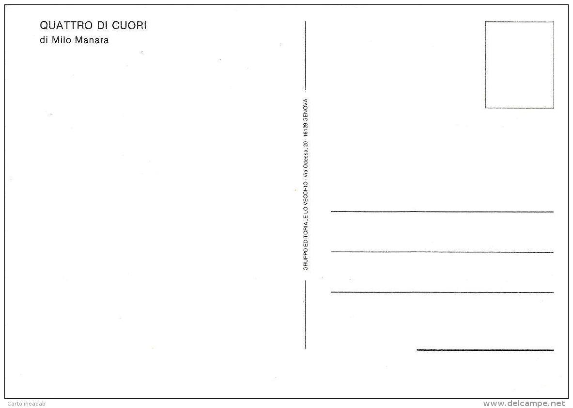 [MD1166] CPM - MILO MANARA - QUATTRO DI CUORI - NV - Fumetti