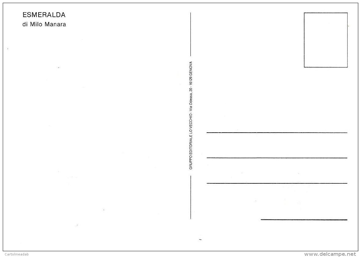 [MD1168] CPM - MILO MANARA - ESMERALDA - FUMETTI - NV - Fumetti