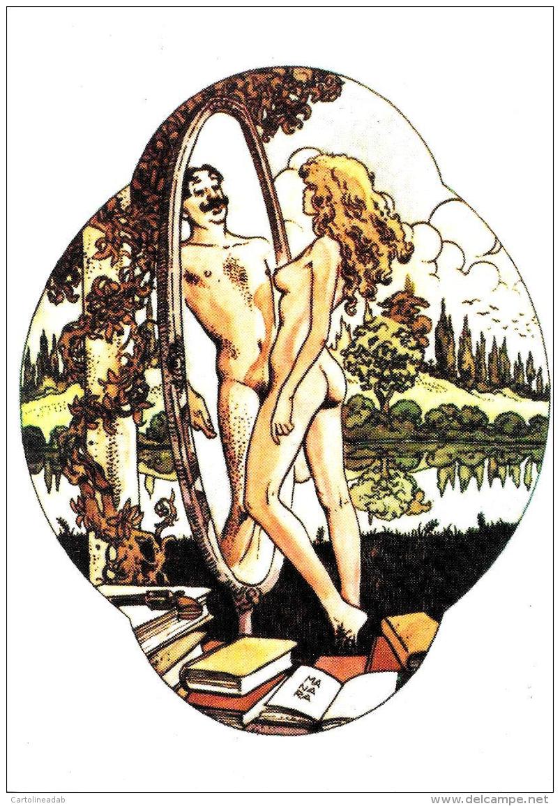 [MD1169] CPM - MILO MANARA - L'APPARENZA INGANNA - FUMETTI - NV - Fumetti