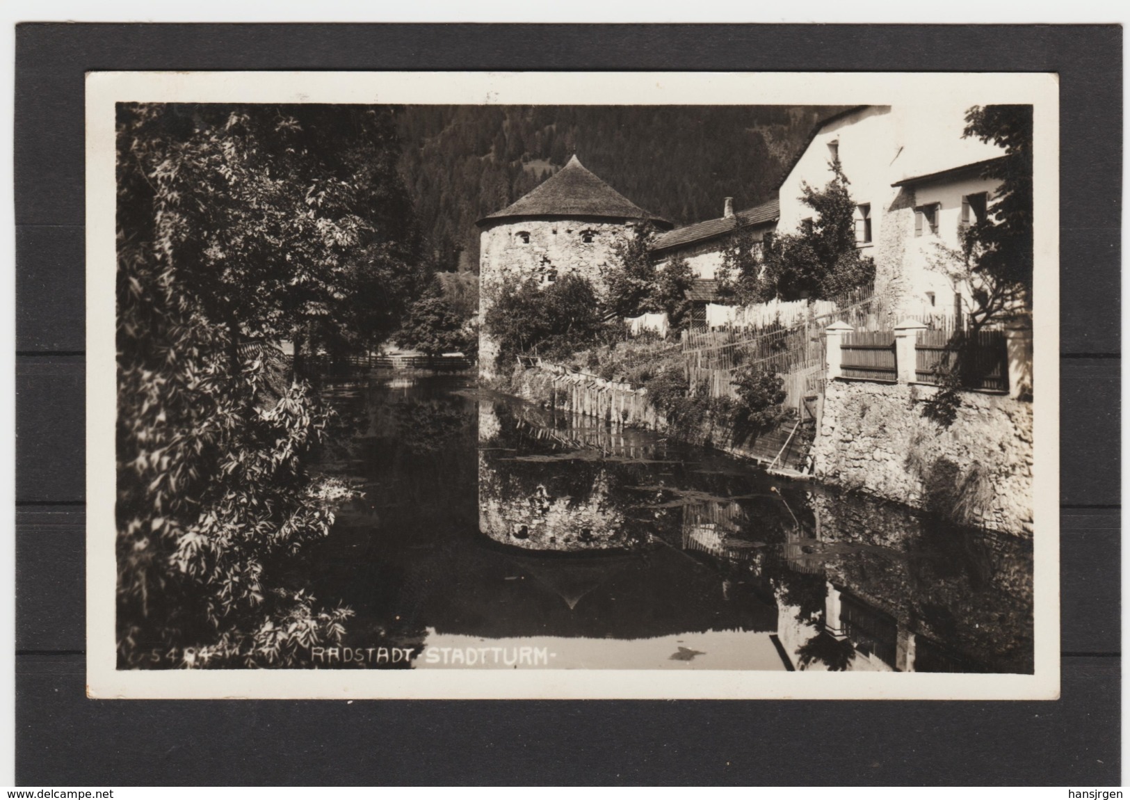 ZAK150 POSTKARTE JAHR 1931 RADSTADT STADTTURM  GEBAUCHT - Radstadt