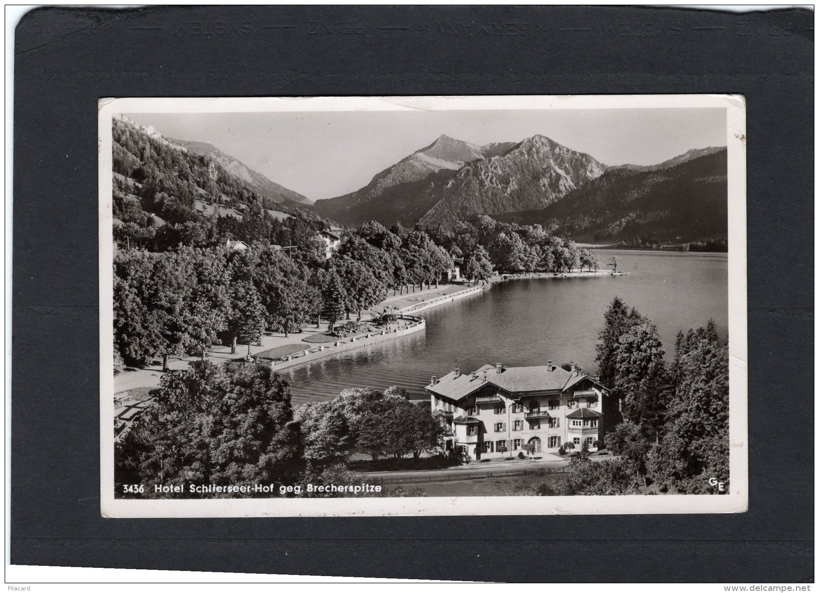 70415    Germania,   Hotel  Schillerseer-Hof Geg. Brecherspitze,  VGSB - Schliersee