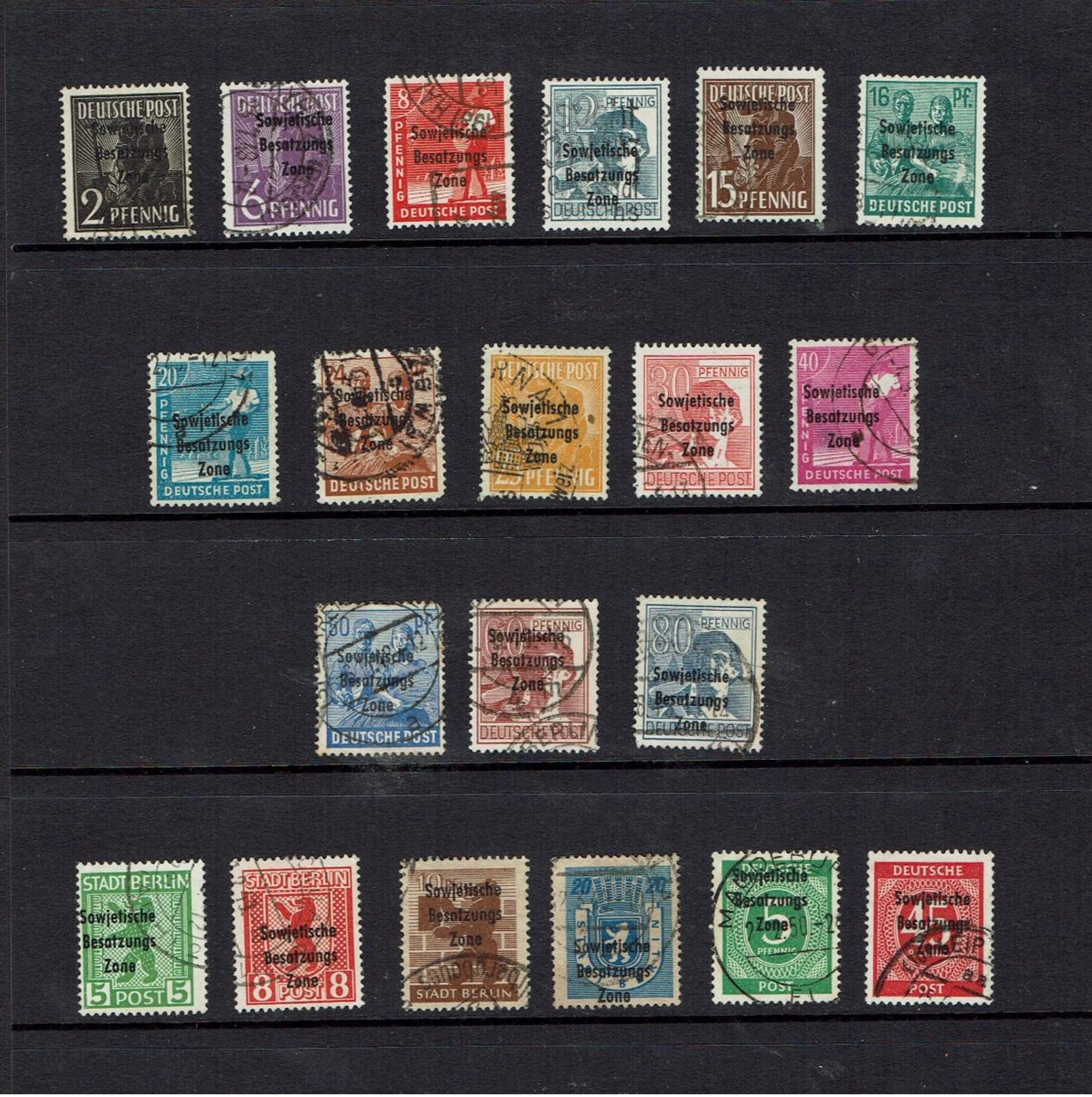 GERMANY...post War Overprints...liquidation - Lots & Kiloware (mixtures) - Max. 999 Stamps