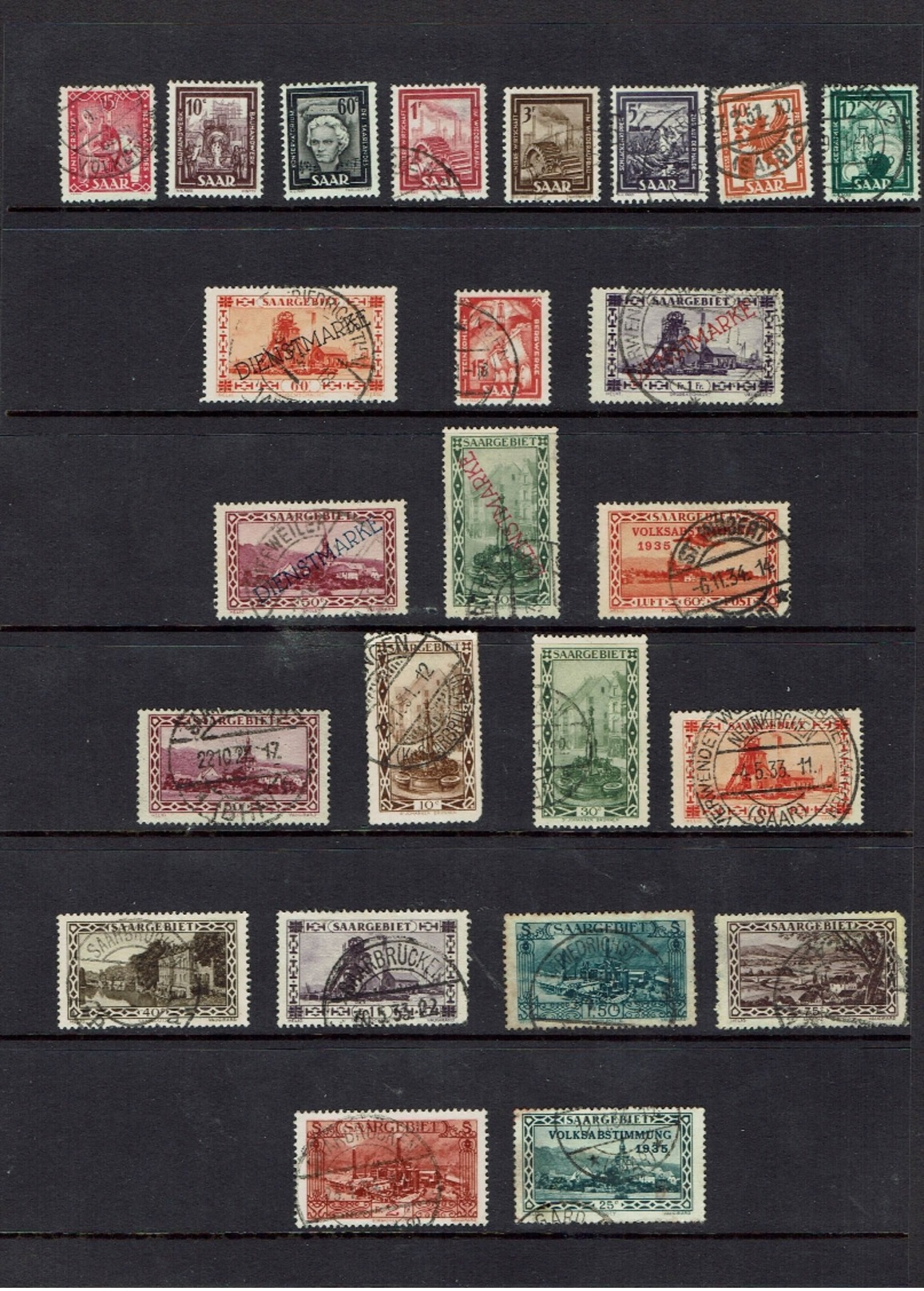 GERMANY...Saar...liquidation - Lots & Kiloware (mixtures) - Max. 999 Stamps