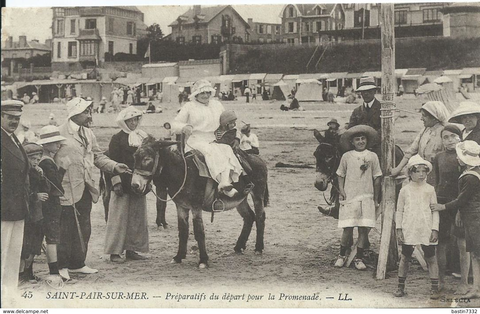 Saint Pair Sur Mer,préparatifs Du Départ Pour La Promenade - Saint Pair Sur Mer