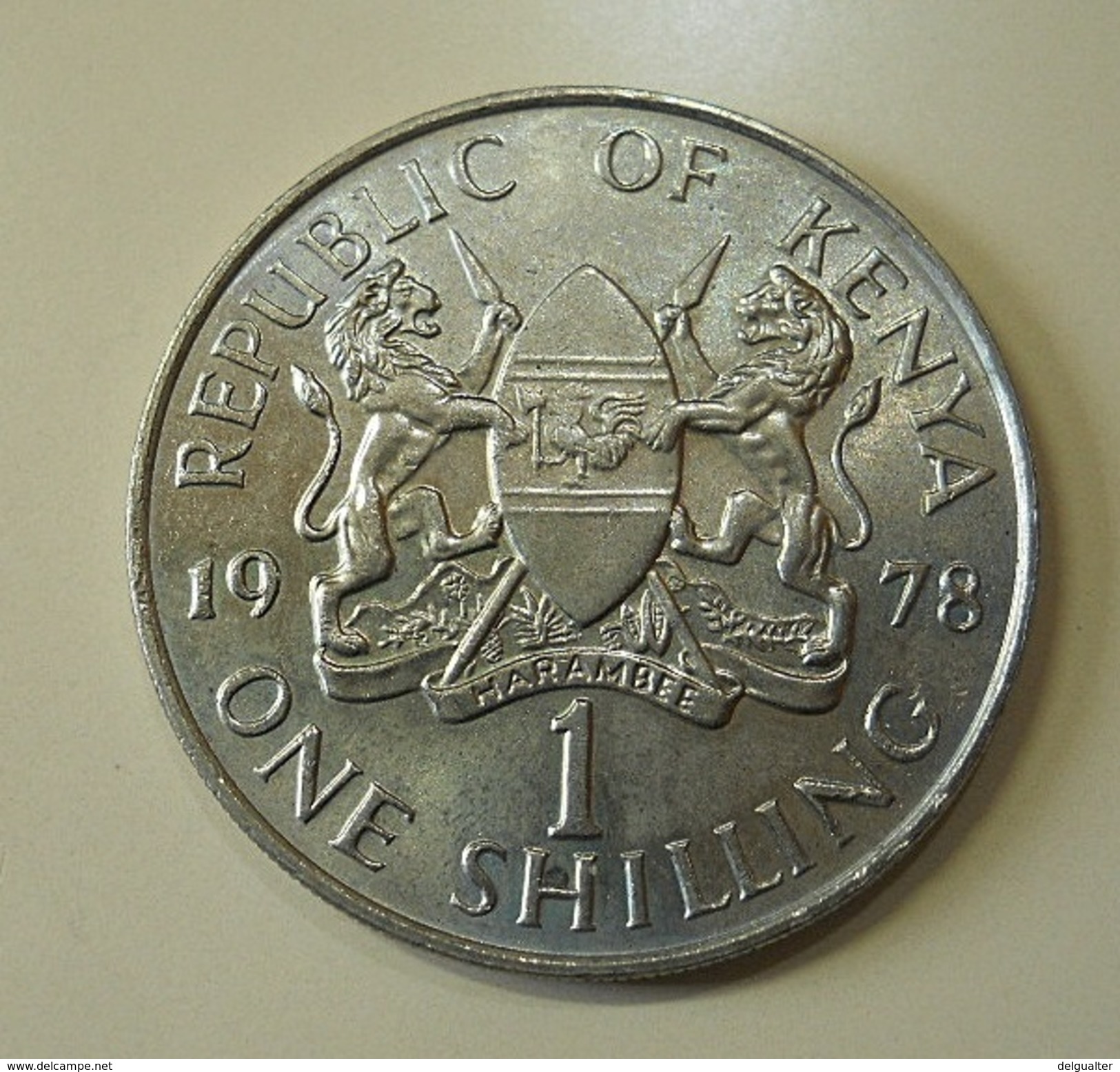 Kenya 1 Shilling 1978 - Kenya