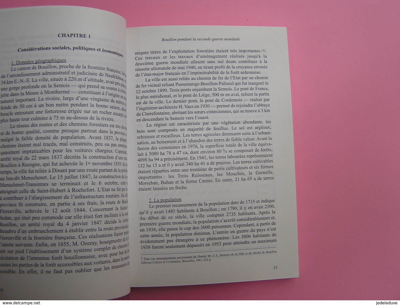 BOUILLON PENDANT LA SECONDE GUERRE MONDIALE Chalon Régionalisme Armée Secrète Offensive Ardennes Degrelle E Résistance