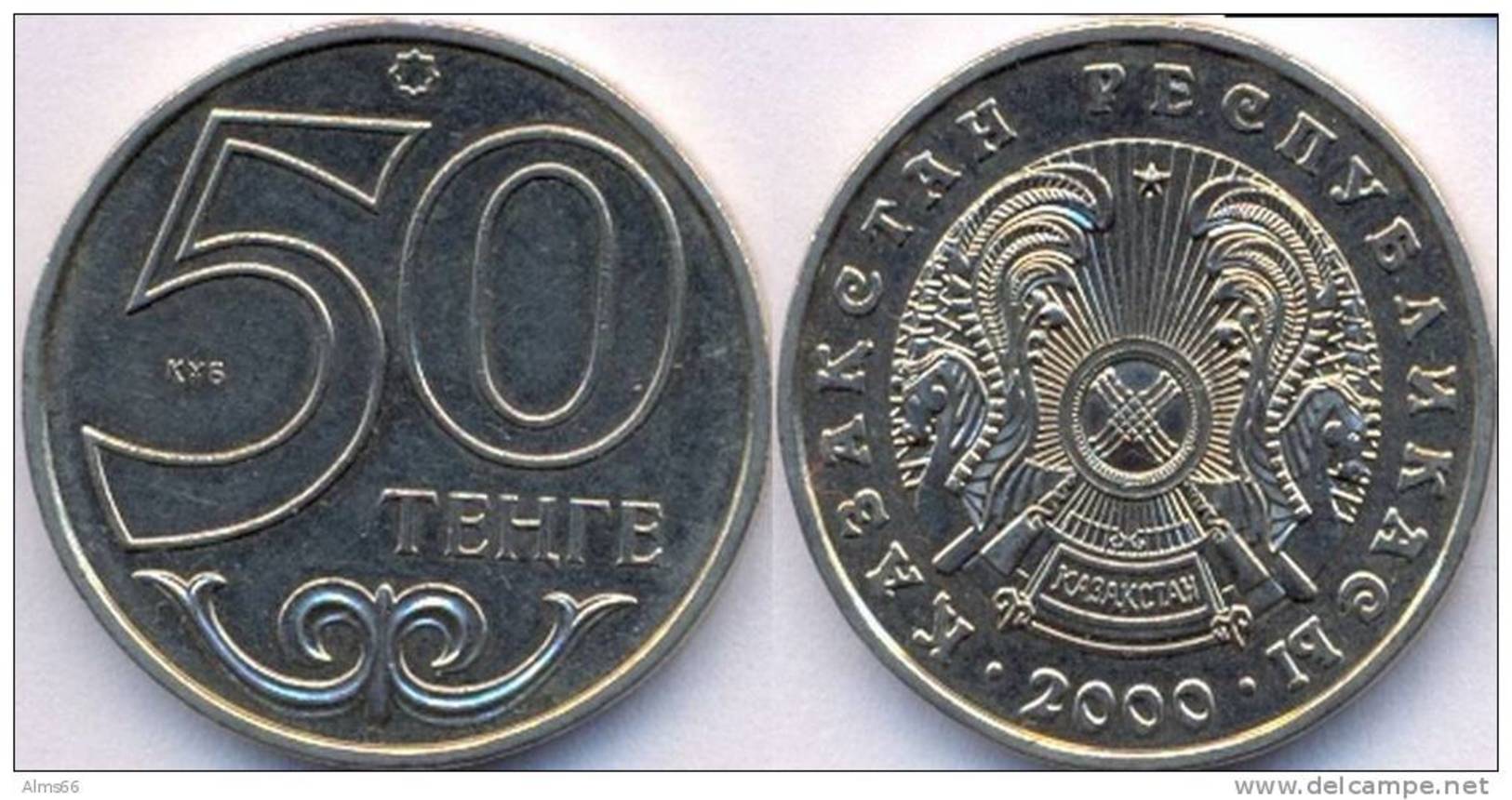 Kazakhstan 50 Tenge 2000 XF KM# 27 - Kasachstan