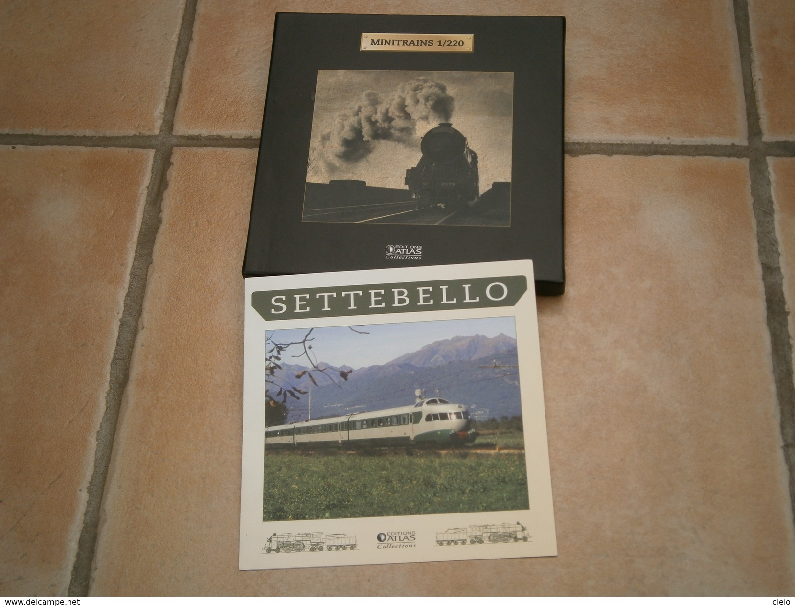 Editions Atlas Minitrains 1/220 Settebello - Locomotoras