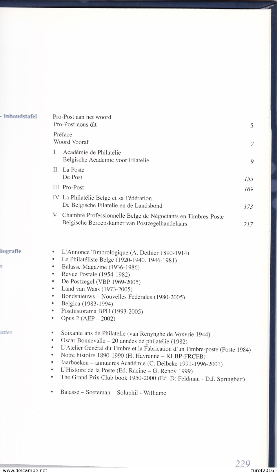 LIVRE D OR DE LA PHILATELIE BELGE 40 ANS De L Académie  229 Pages Pro Post - Philatélie Et Histoire Postale