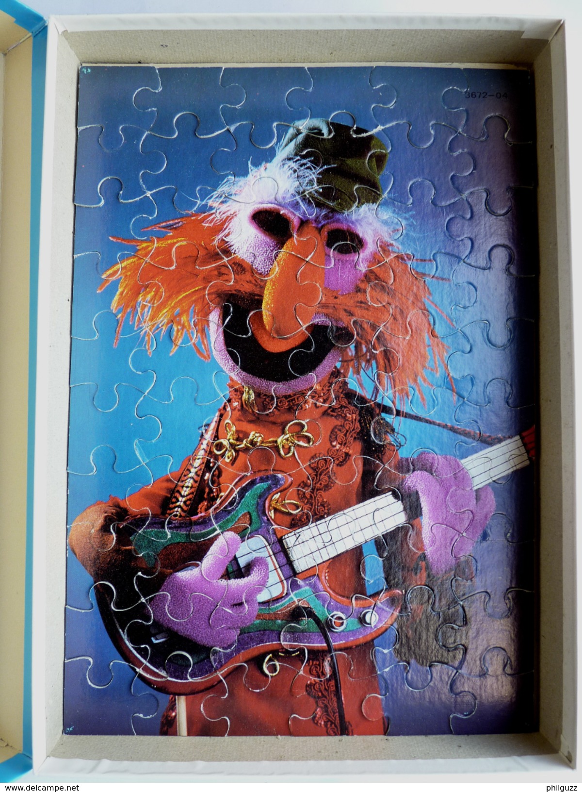 Puzzle MB 1977 - MUPPETS SHOW - MUPPET  60 Pièces RARE TTBE - Puzzles