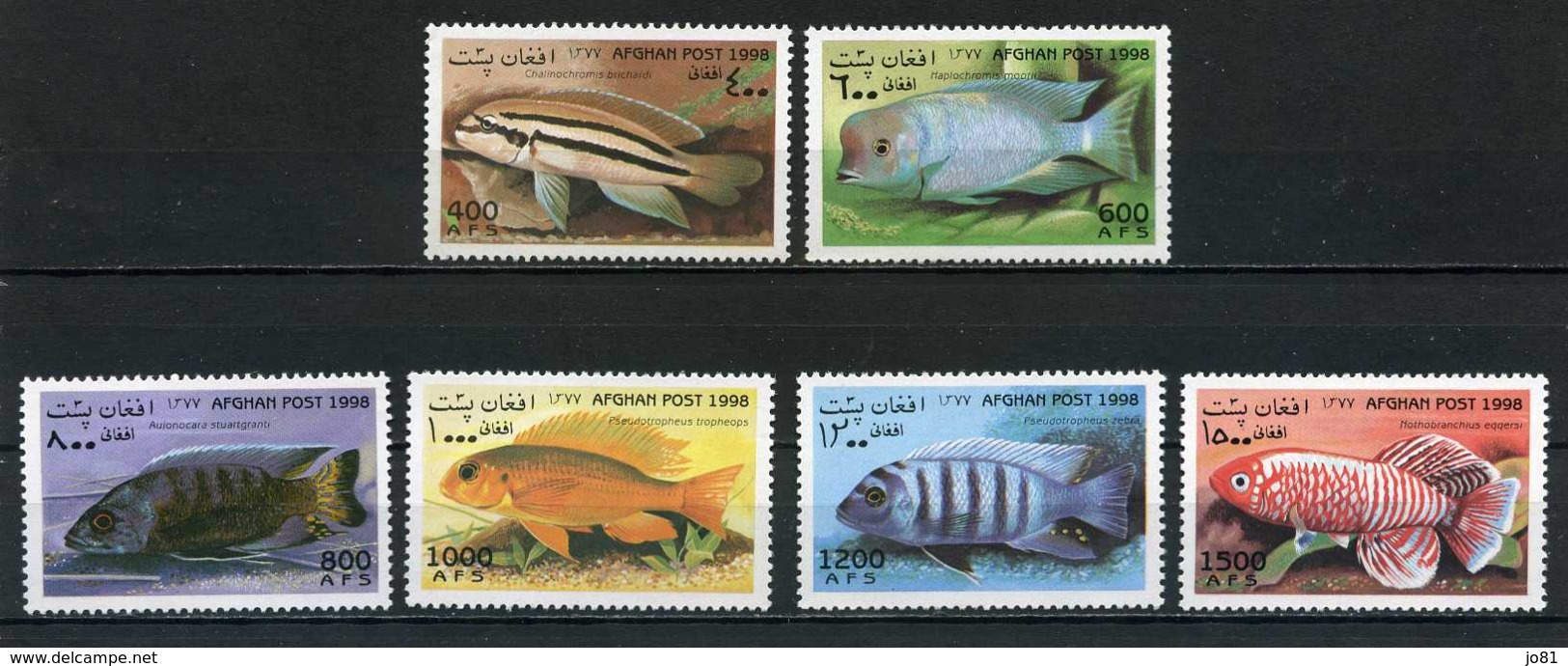 Afghanistan 1998  XX/MNH Poisson Fish - Afghanistan