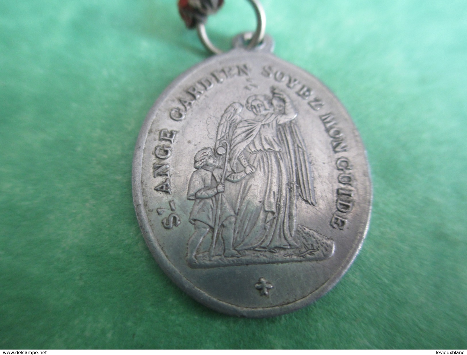 Médaille Religieuse Ancienne/Congrégation Des Saints Anges/St Ange Gardien Soyez Mon Guide/fin XIXéme Siécle    CAN345 - Religion &  Esoterik