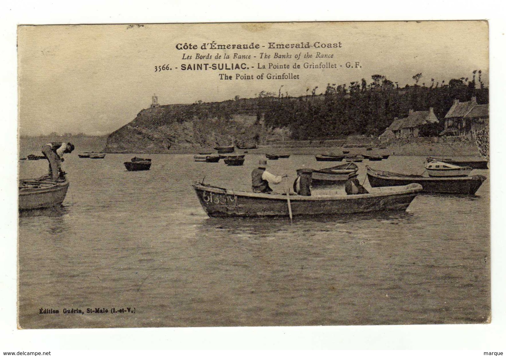 Cpa N° 3566 SAINT SULIAC La Pointe De Grinfollet - Saint-Suliac