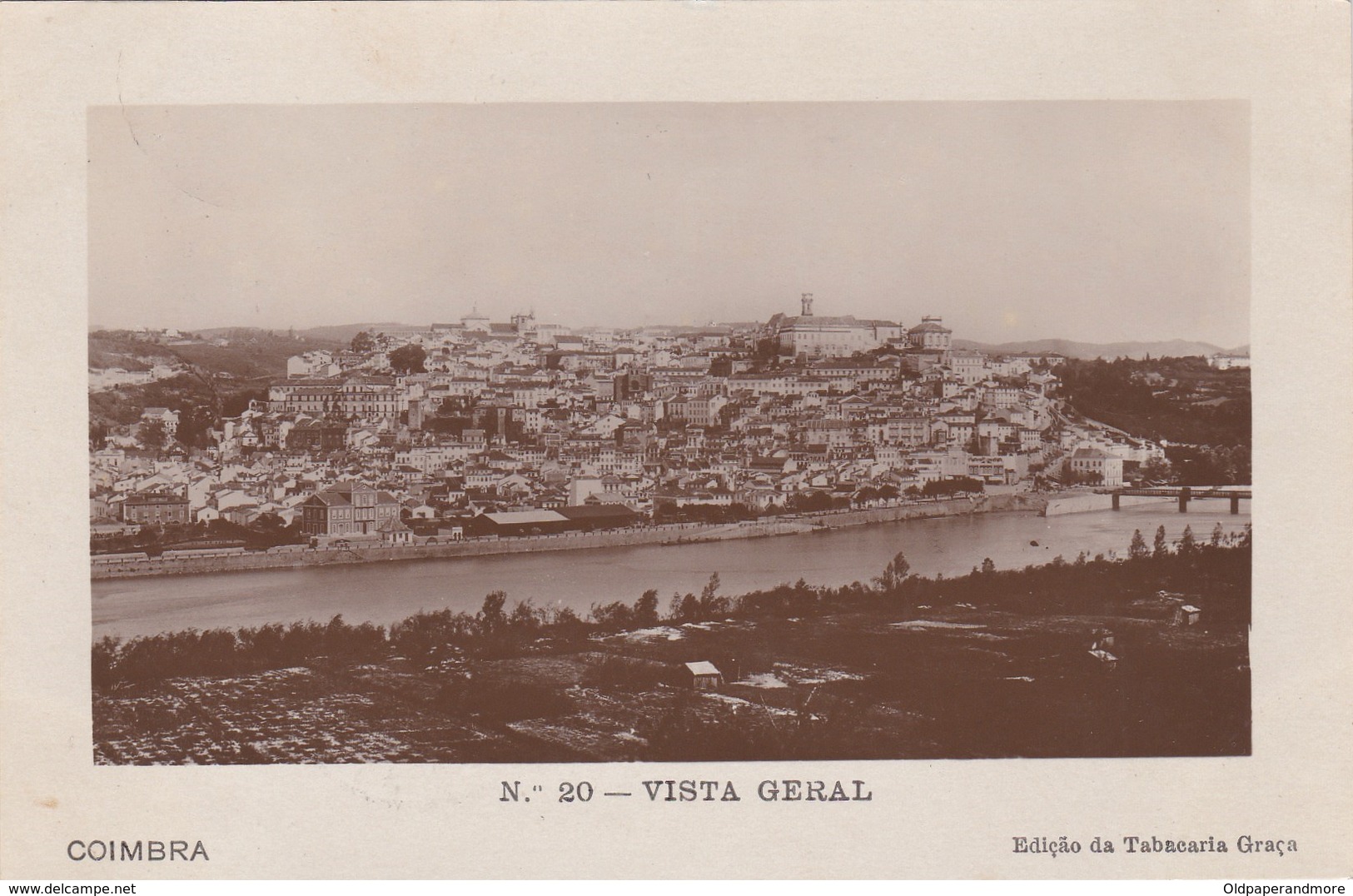 POSTCARD PORTUGAL - COIMBRA - VISTA GERAL - MONDEGO RIVER - Coimbra