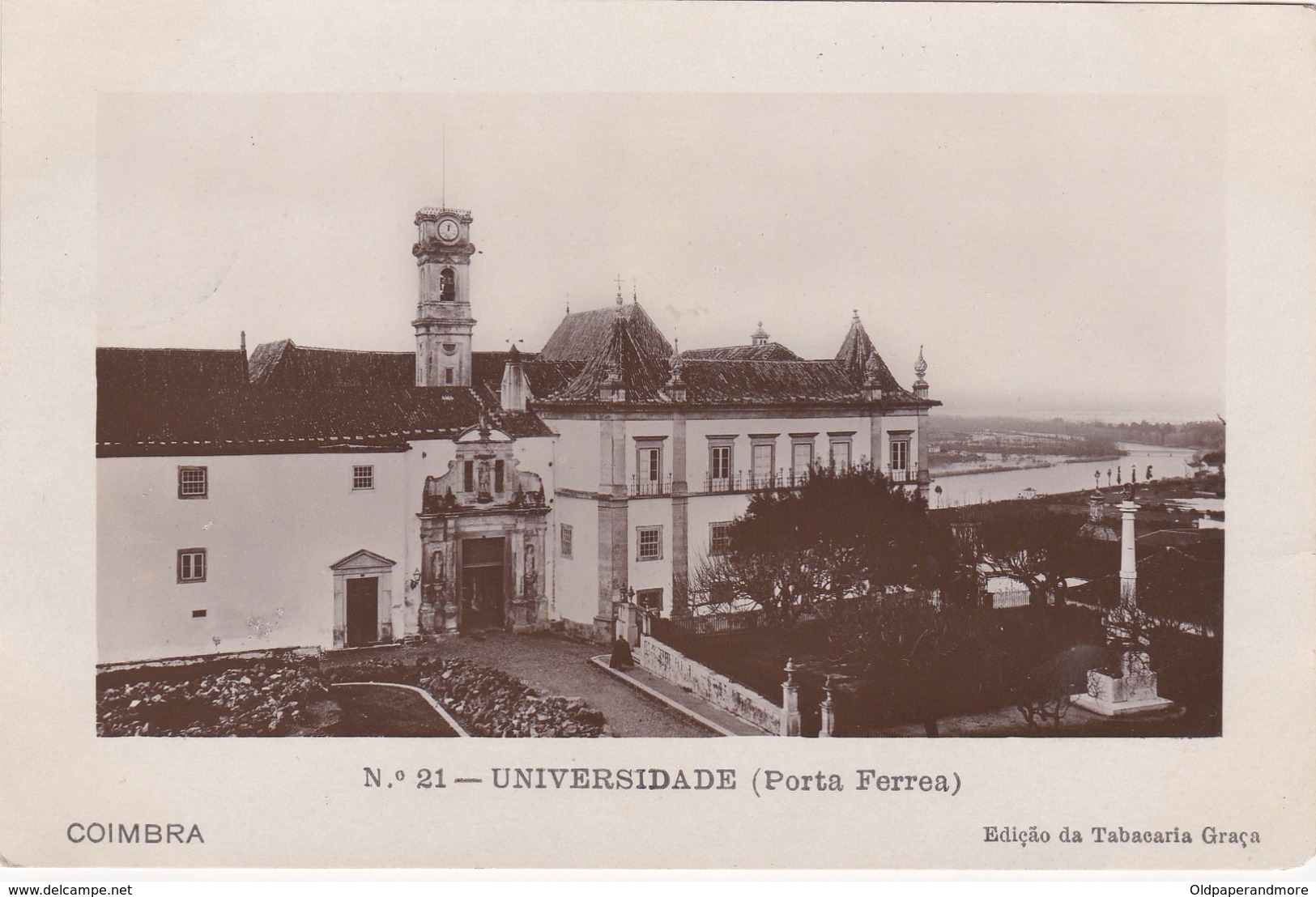 POSTCARD PORTUGAL - COIMBRA -  UNIVERSIDADE - PORTA FERREA - Coimbra