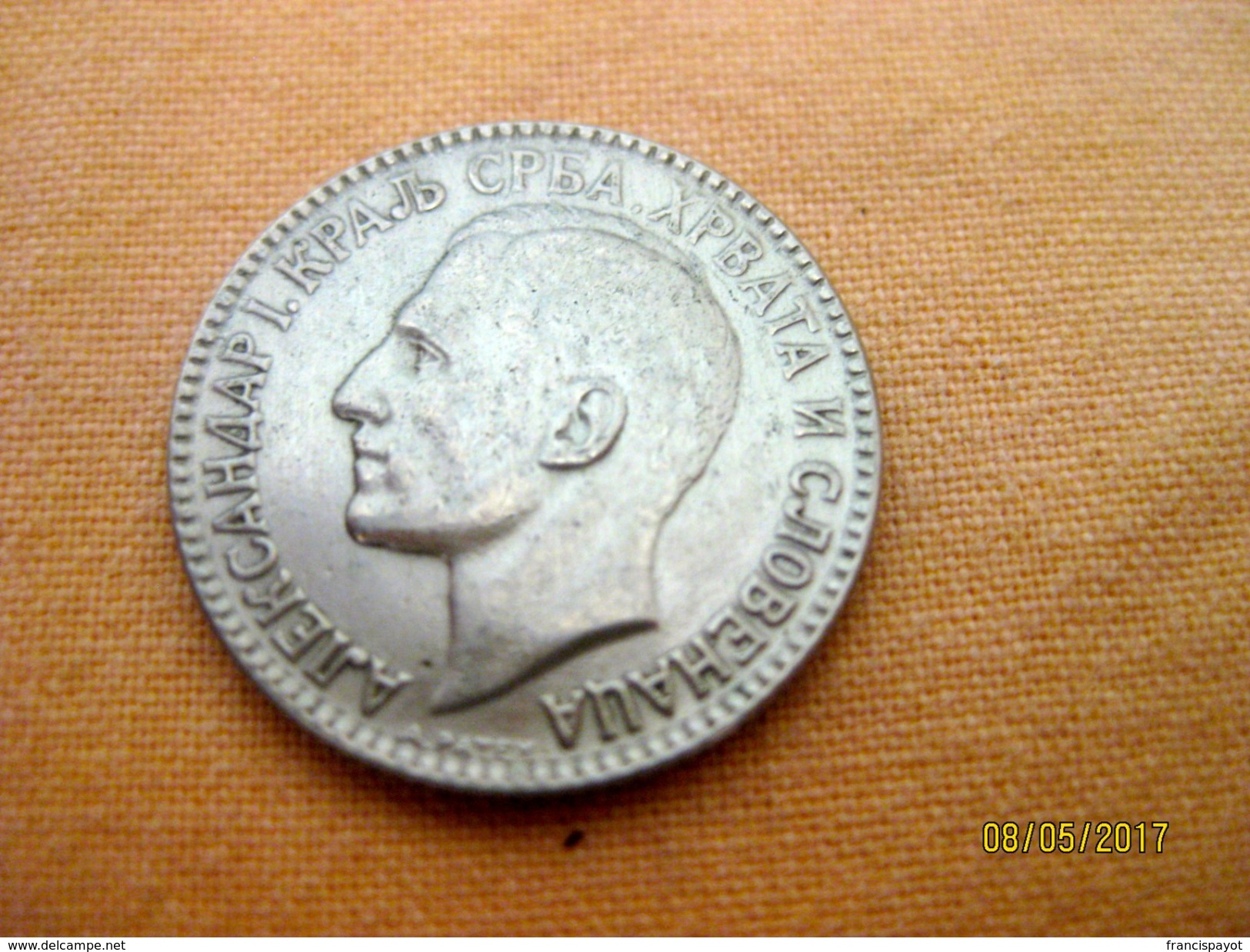 Serbie (Yougoslavie) 1 Dinar 1925 - Serbia