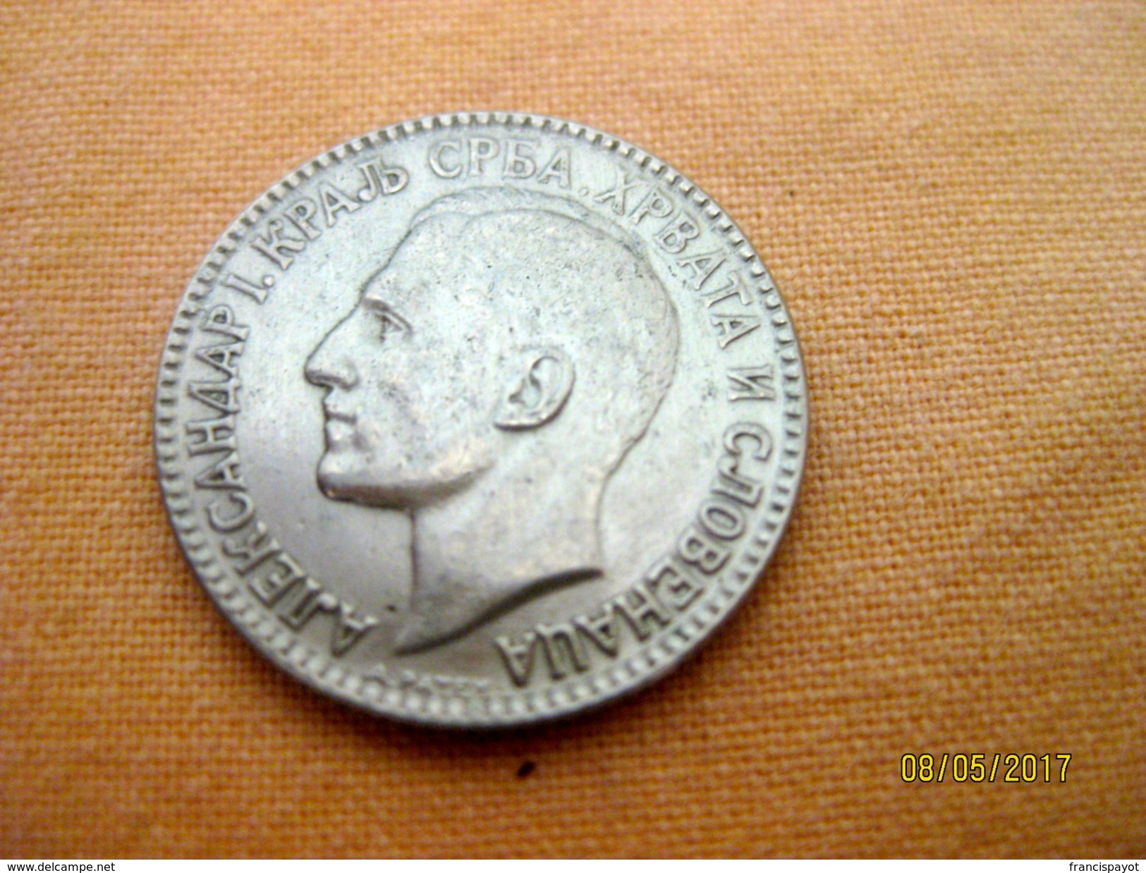 Serbie (Yougoslavie) 1 Dinar 1925 - Serbie