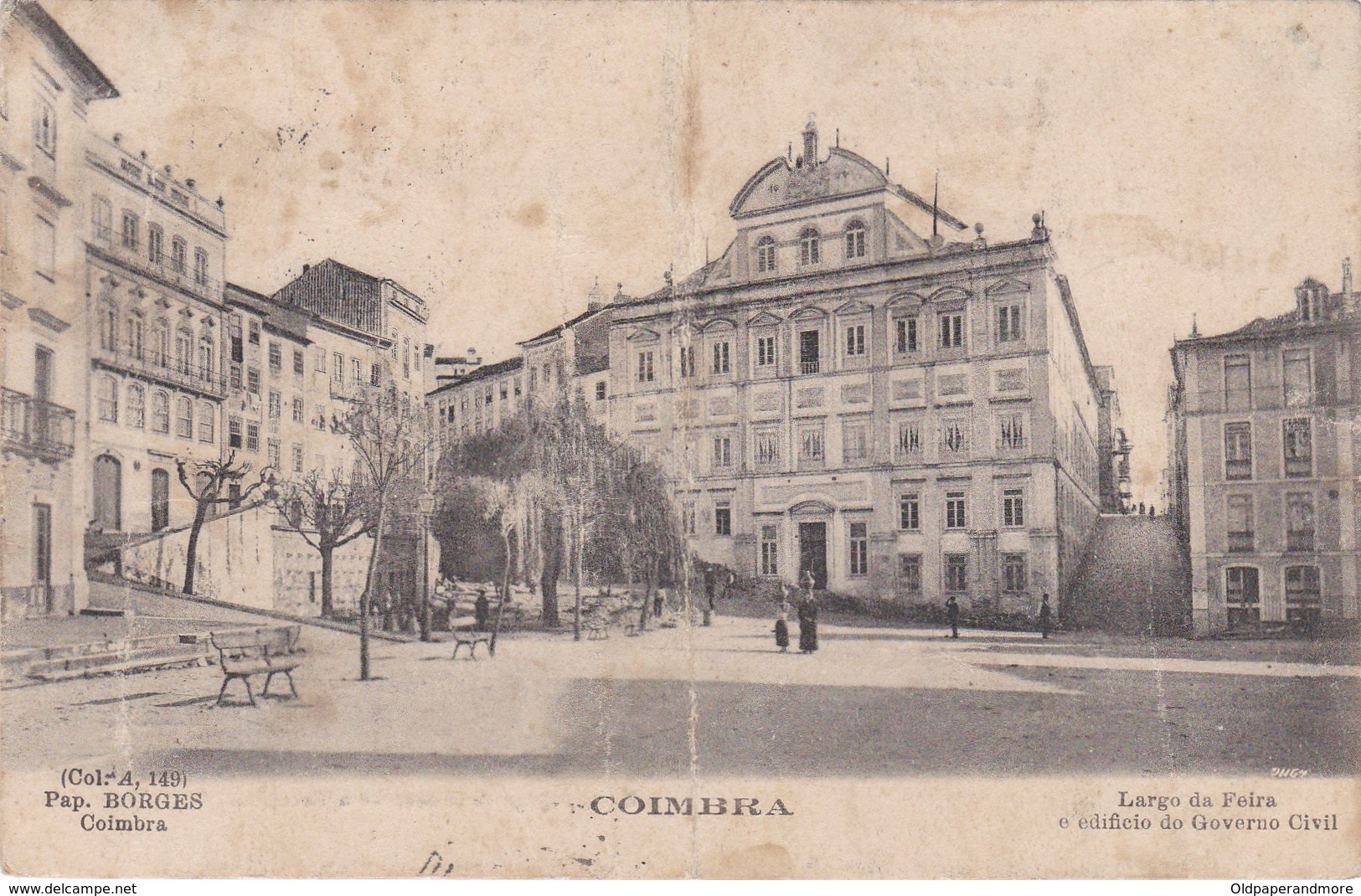 POSTCARD PORTUGAL - COIMBRA -  LARGO DA FEIRA - Coimbra