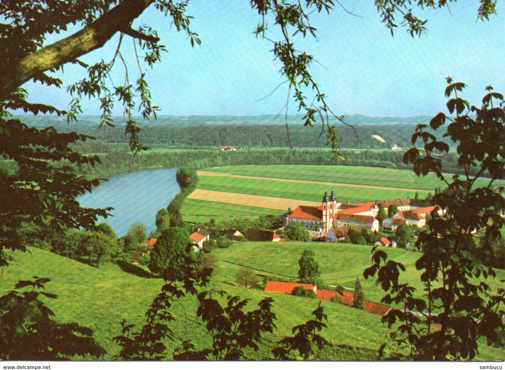 Blick Auf Kloster Au Am Inn Oberbayern - Freising Kirche - Freising