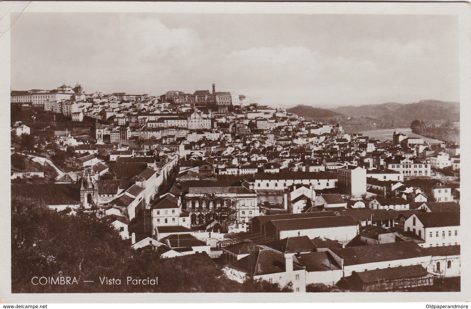 POSTCARD PORTUGAL - COIMBRA - VISTA PARCIAL - Coimbra
