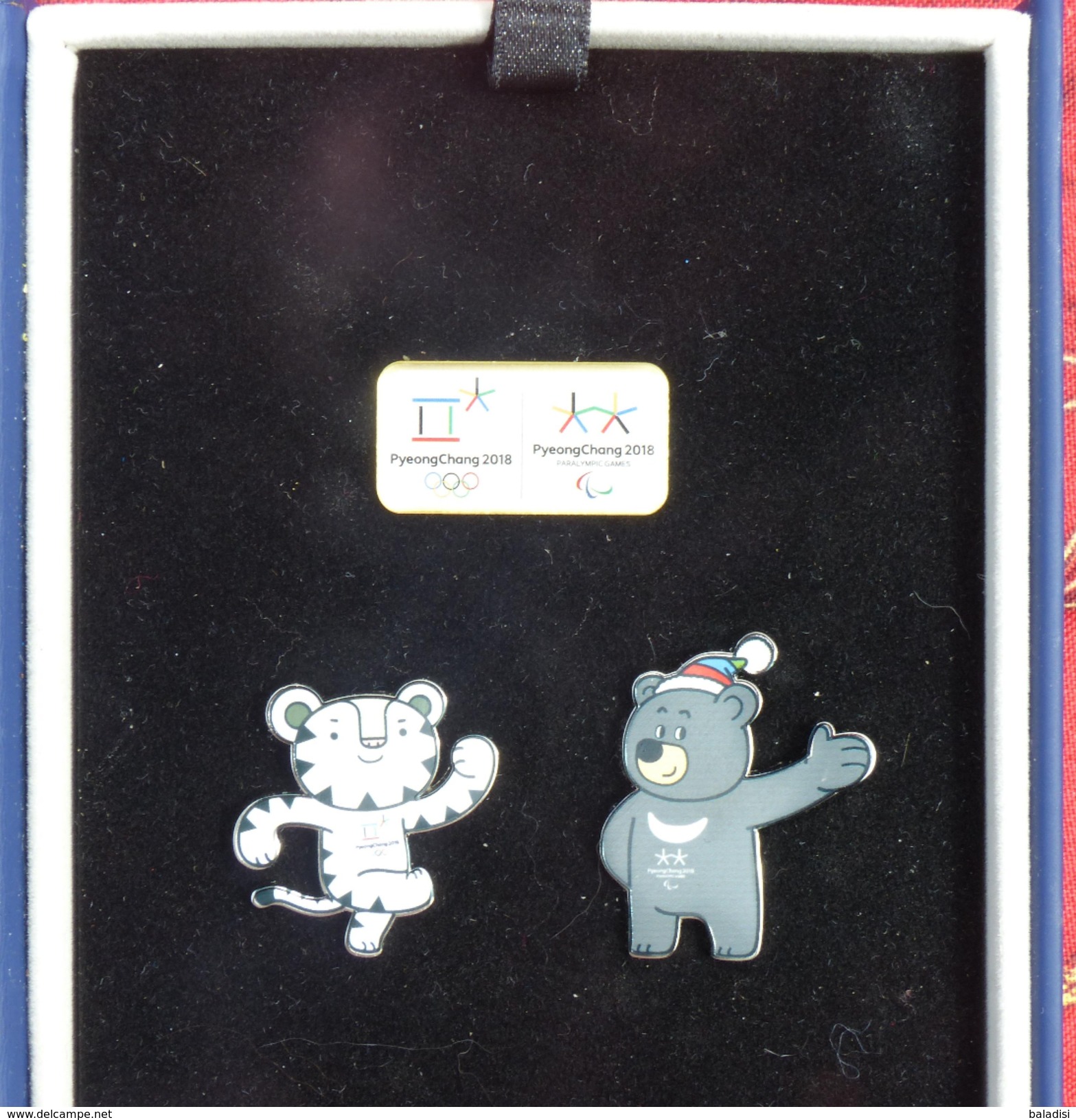 Pin´s JP COFFRET DE 3 PINS JEUX OLYMPIQUES D'HIVER DE PYEONGCHANG 2018 VOIR LES 3 PHOTOS - Olympic Games