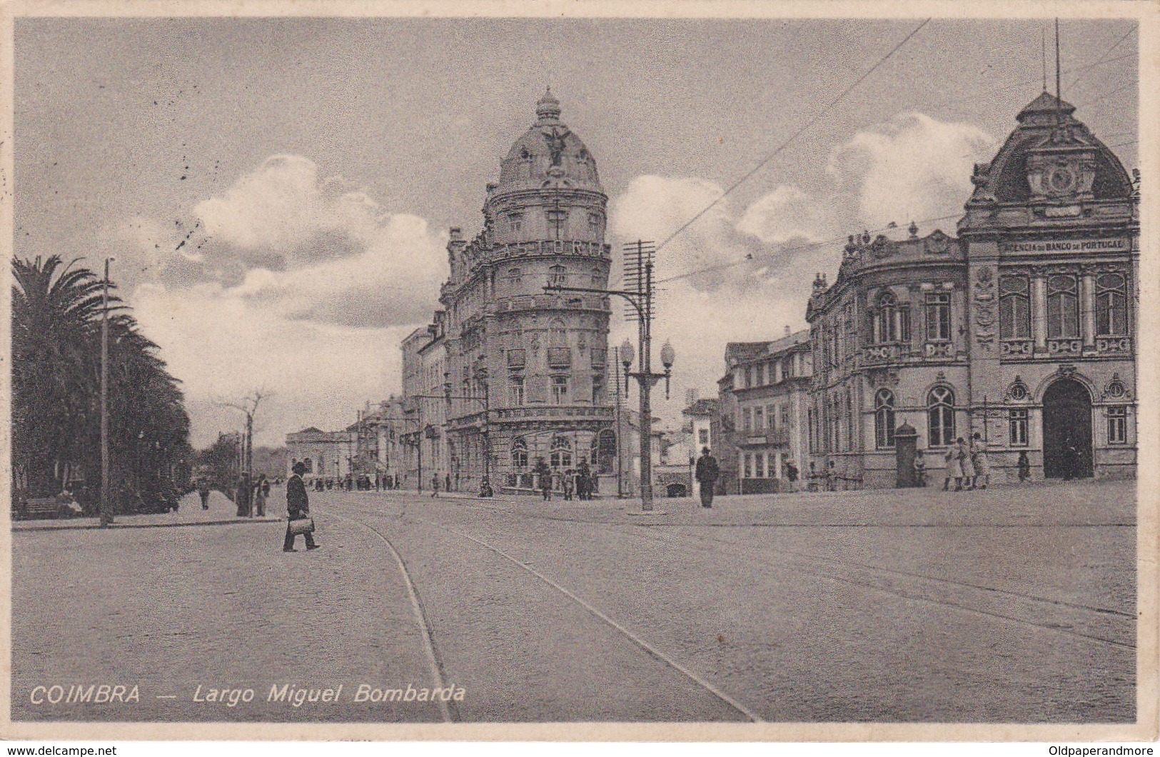 POSTCARD PORTUGAL - COIMBRA - LARGO MIGUEL BOMBARDA - Coimbra