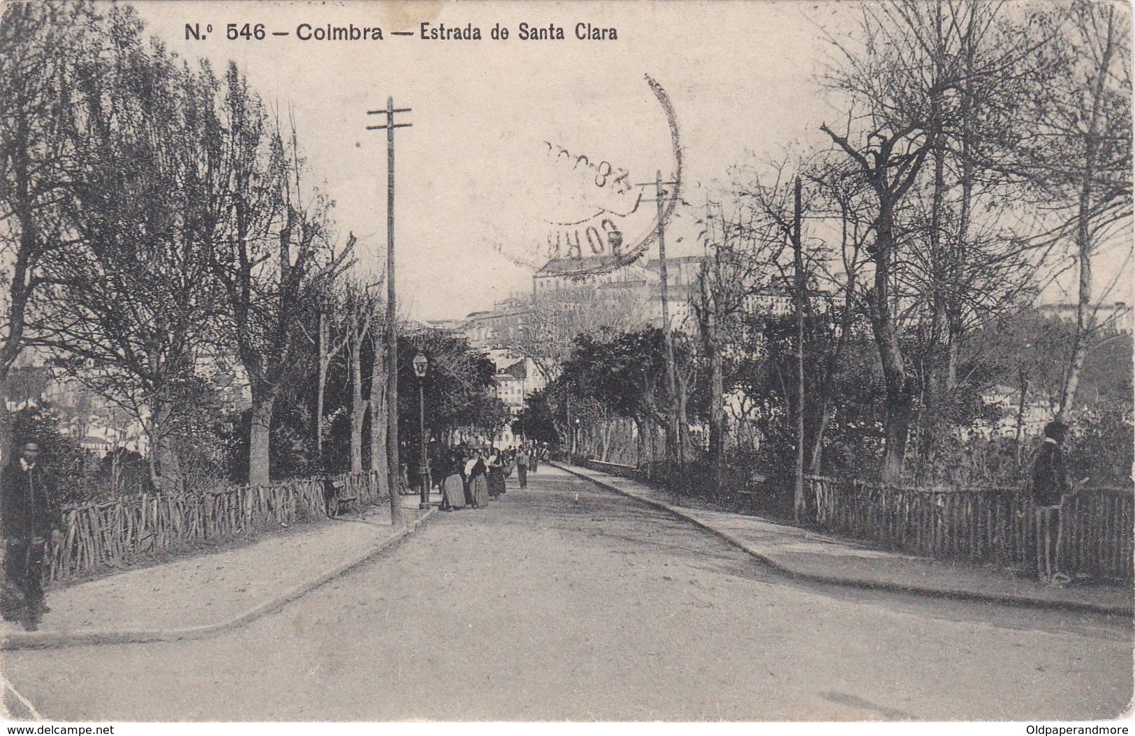 POSTCARD PORTUGAL - COIMBRA - ESTRADA DE SANTA CLARA - Coimbra