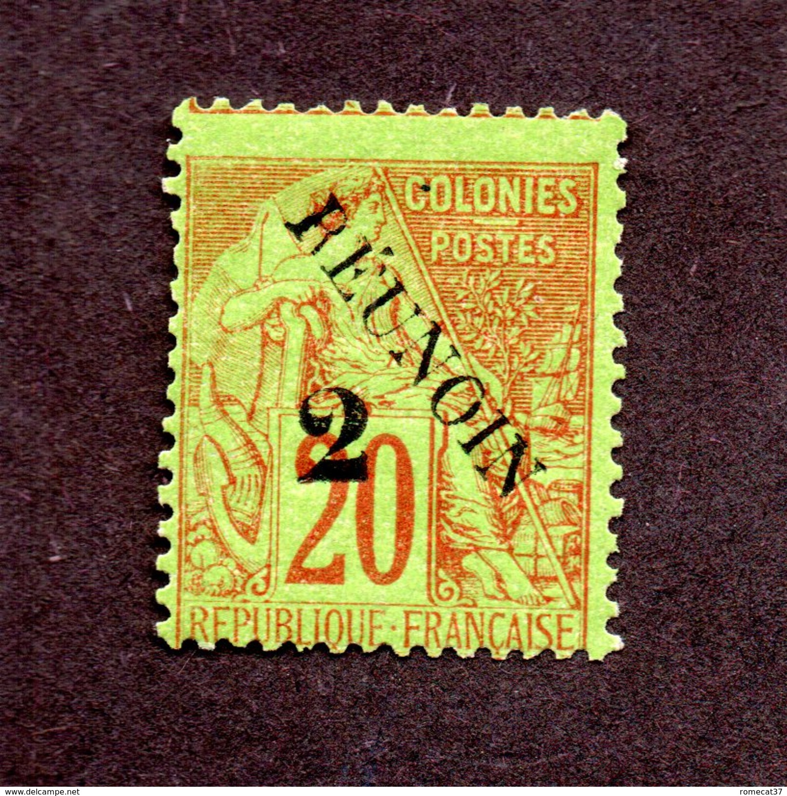 Réunion N°31d N* TB Cote 80 Euros !!!RARE - Ungebraucht